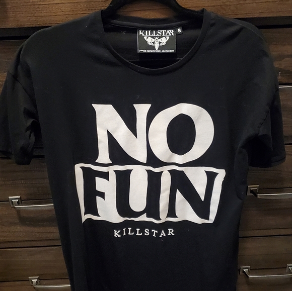 KILLSTAR - NO FUN T-SHIRT DRESS - SIZE SMALL - Picture 2 of 3